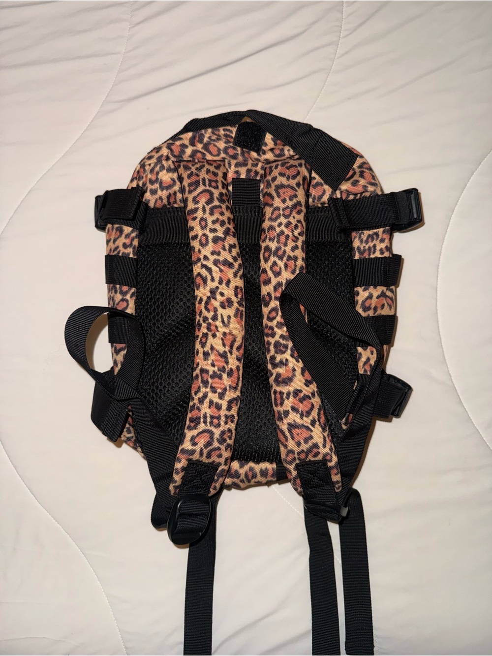 Leopard Print Tactical Backpack Chest Pack - Leopard - Picture 2 of 2